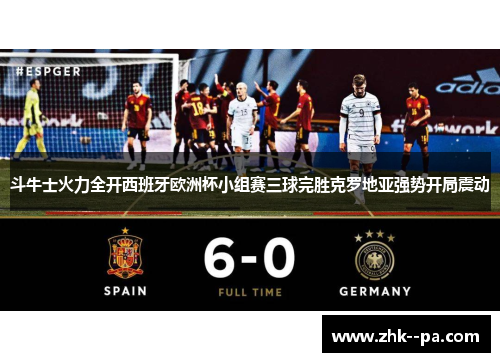 斗牛士火力全开西班牙欧洲杯小组赛三球完胜克罗地亚强势开局震动 斗牛士火力全开西班牙欧洲杯小组赛三球完胜克罗地亚强势开局震动