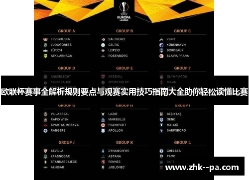 欧联杯赛事全解析规则要点与观赛实用技巧指南大全助你轻松读懂比赛